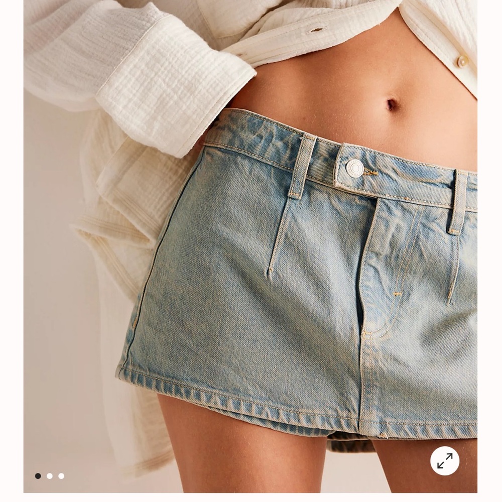 Free People We The Free Gallivanting Peekaboo Skort